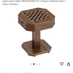 Wooden chess Table Handmade Autentic Wood