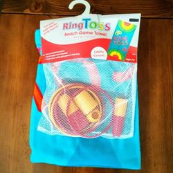 Bath Towel Included Ring Toss Toys Game Set Size 30" X 60"