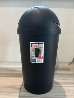 Sterilite swing top trash can