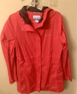Columbia rain jacket XL