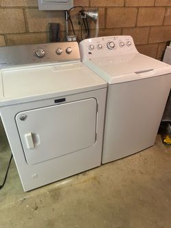 Washer and gas dryer