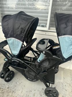 Seat n stand stroller 