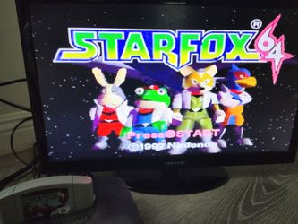 Star Fox 64 Big Box With Game, Manual And  TESTED TRADE