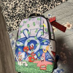 Sprayground Spongebob Squarepants multi coloured backpack 
