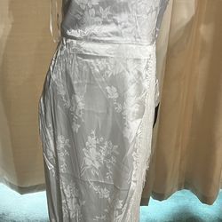 Ladies White Party Dress