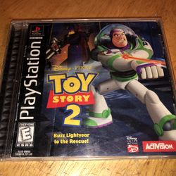 PS1 Game Disney Pixar TOY 🧸 STORY 2 Buzz 🐝 Lightyear To The Rescue! 