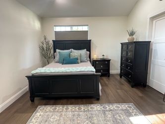 Ashley Furniture Bedroom Set - Black