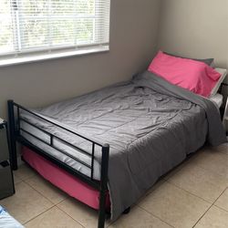 Twin Bed With Mattress