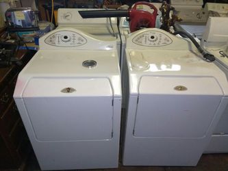 Maytag digital set washer and dryer