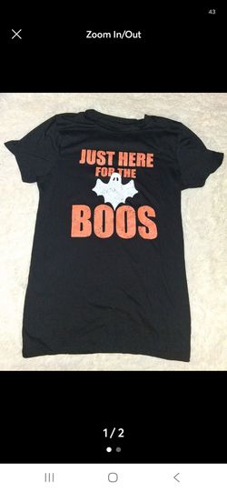 Just Here for the Boos Halloween T-Shirt