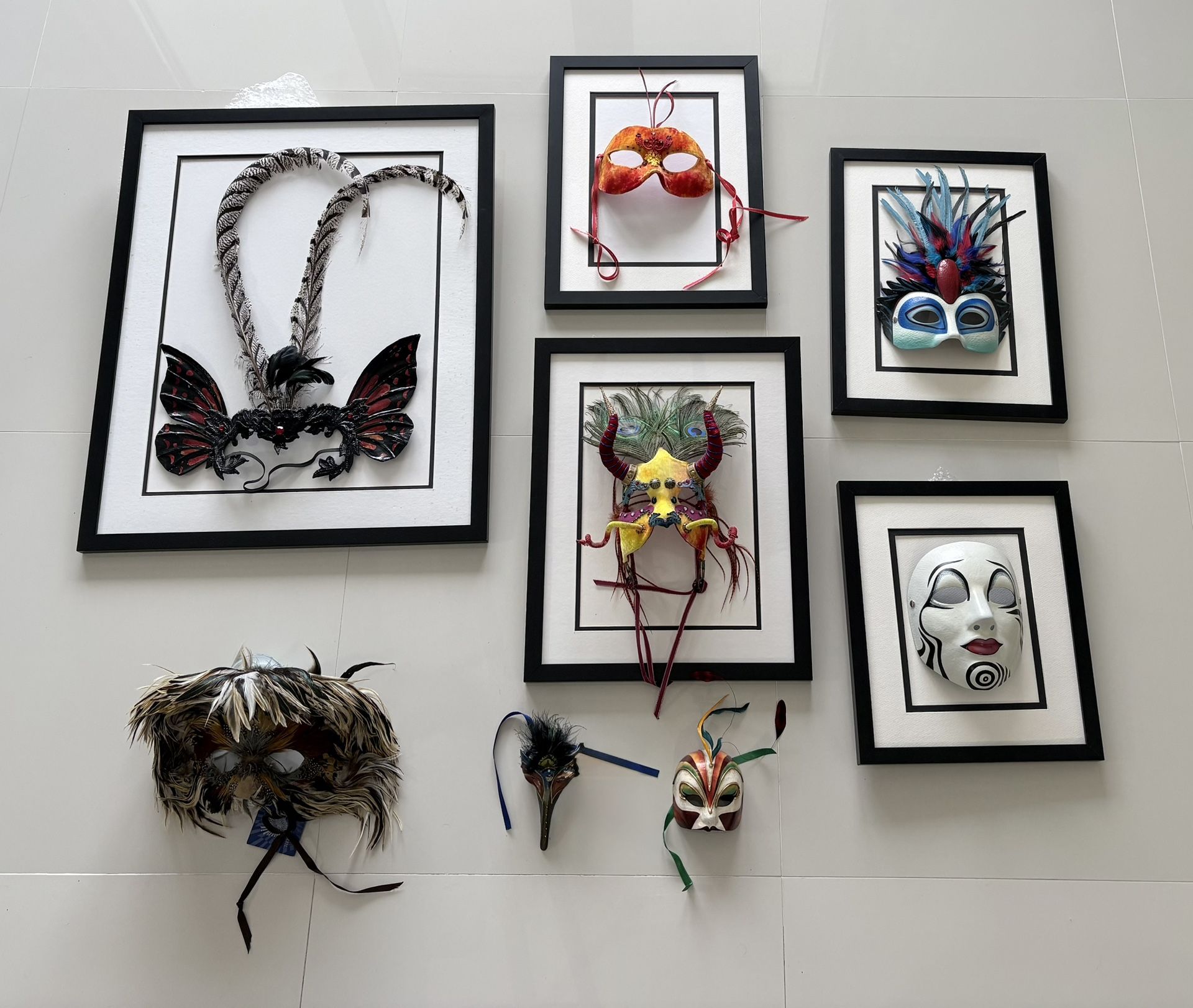 Authentic Cirque du Soleil Costume Masks – (Touring Production)