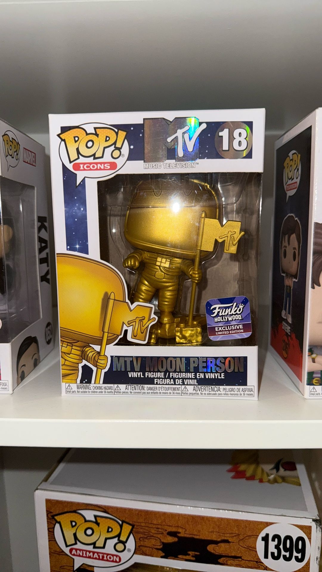 MTV Moon Person Funko Pop