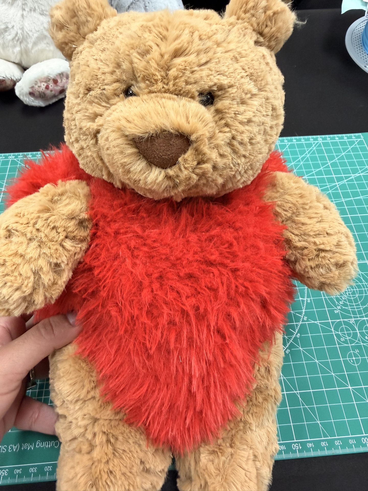 Jellycat Bartholomew Bear Heartthrob (retired)