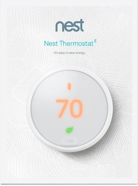 Brand New Google - Nest Smart Thermostat E - White