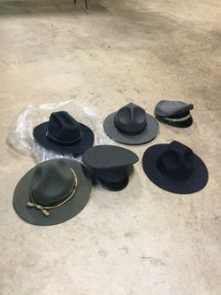 Vintage/antique police hats
