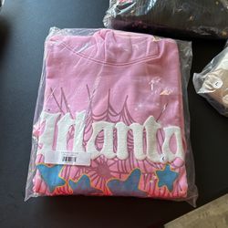 Pink ‘Atlanta’ Sp5der Hoodie