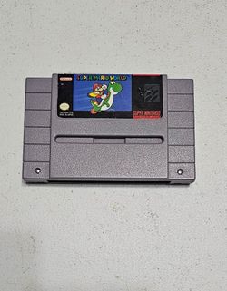 Super Mario World SNES Cartridge