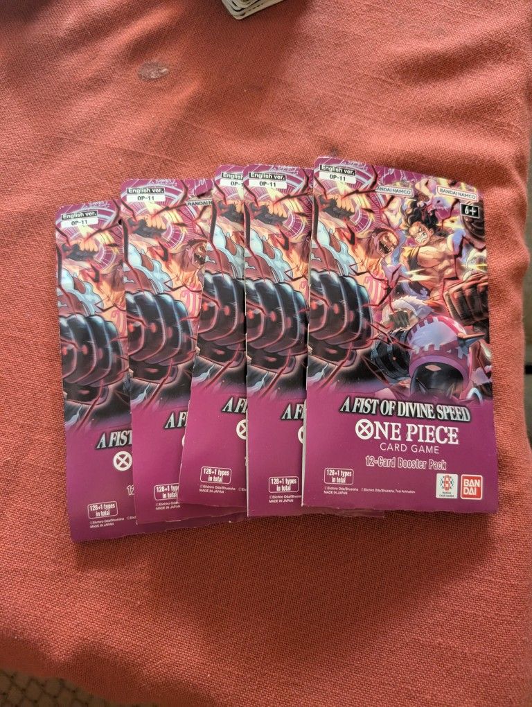 One Piece Card Game OP11 A Fist of Divine Speed
