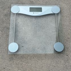 Etekcity Digital Body Weight Bathroom Scale, Large Blue LCD Backlight Display, High Precision Measurements,6mm Tempered Glass, 400 Pounds 