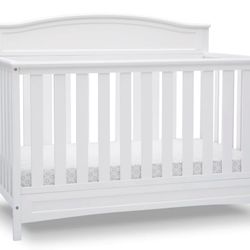 Delta 4 In 1 Crib With mattress and Foam Reversible Play May