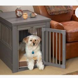 Furniture style dog crate