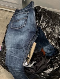 Bag full of Jeans/Slacks and shirts