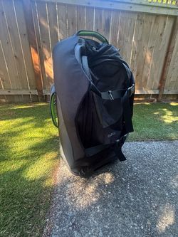 Osprey 100L 34” tall Shuttle Rolling Duffle Suitcase