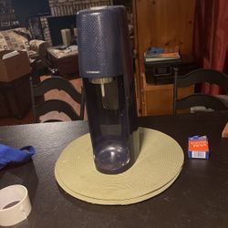 Blue soda stream