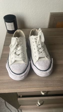 Maison Mihara Yasuhiro White Sneakers Size 9 Men’s – Excellent Condition