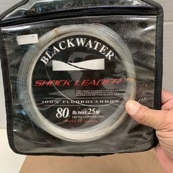 Fishing Gear Black water 80 Lb floral carbon￼