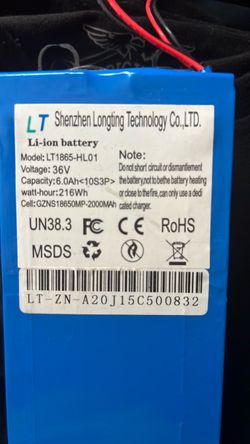 Scooter battery