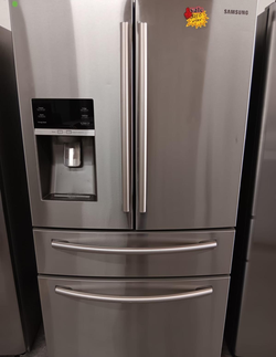 Samsung 4‑Door French Door Fridge – Stainless, Ice & Water