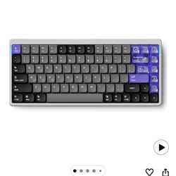 nuphy Air75 HE Rapid Trigger Low Profile Gaming Keyboard,Hall Effect keybaord,84 Keys 75 Percent Layout Wired Magnetic Switches Keyboards,Magnetic Jad