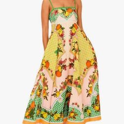 Women Boho Flowy Long Aline Sundress Square Neck Sleeveless Spaghetti Strap