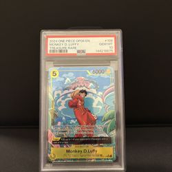 Luffy TR Op08 Psa 10