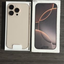 iPhone 16 Pro 128GB | Desert Titanium | Verizon SIM Unlocked 
