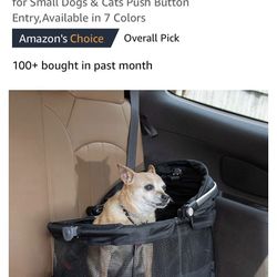 Small Dog Car Seat Carrier