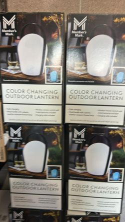 Member's Mark Color Changing 15" Outdoor Lantern