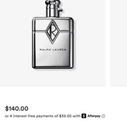 Men’s Ralph Lauren Ralph’s Club New York Eau Parfum 3.7 Oz. (READ!!)