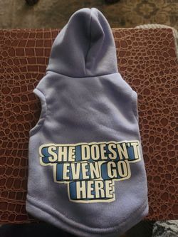 Mean Girls Dog Hoodie XS