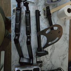 Dual Monutor Mount With Laptop Stand