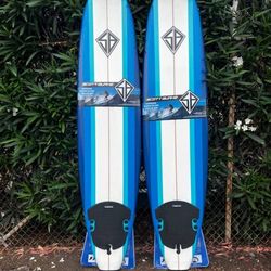 NEW 8'0 ft Foam Surf Board For Beginners 8 Foot Longboard Soft Top Surfboard Like Wavestorm Odysea Catch Surf