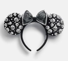 Baublebar Disney Skull Halloween Minnie Mouse Ears
