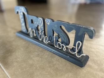 Wooden Christian Sign