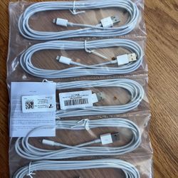 5pack 10FT Long Lightning Cable Fast 