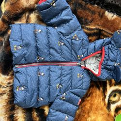 Mickey Gap Puffer 0-6 Months 