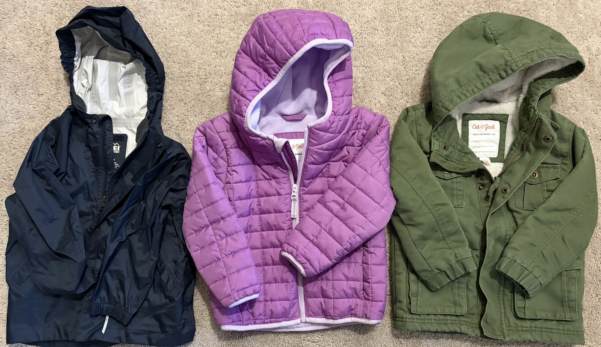 3T Girls Jacket/Coat Bundle