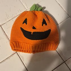 Halloween, Halloween Beanie, Halloween Hat, Halloween Baby, Pumpkin, Pumpkin Hat, Pumpkin Beanie, Halloween Baby, 3-9 Months