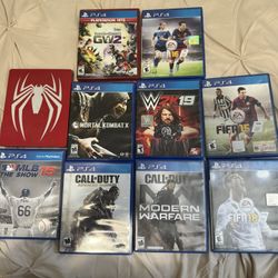 PS4 games 