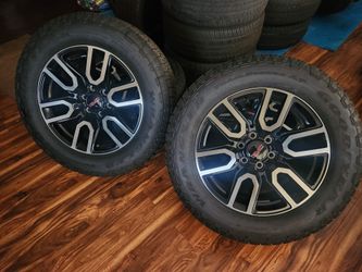20" GMC SIERRA WHEELS AND TIRES 